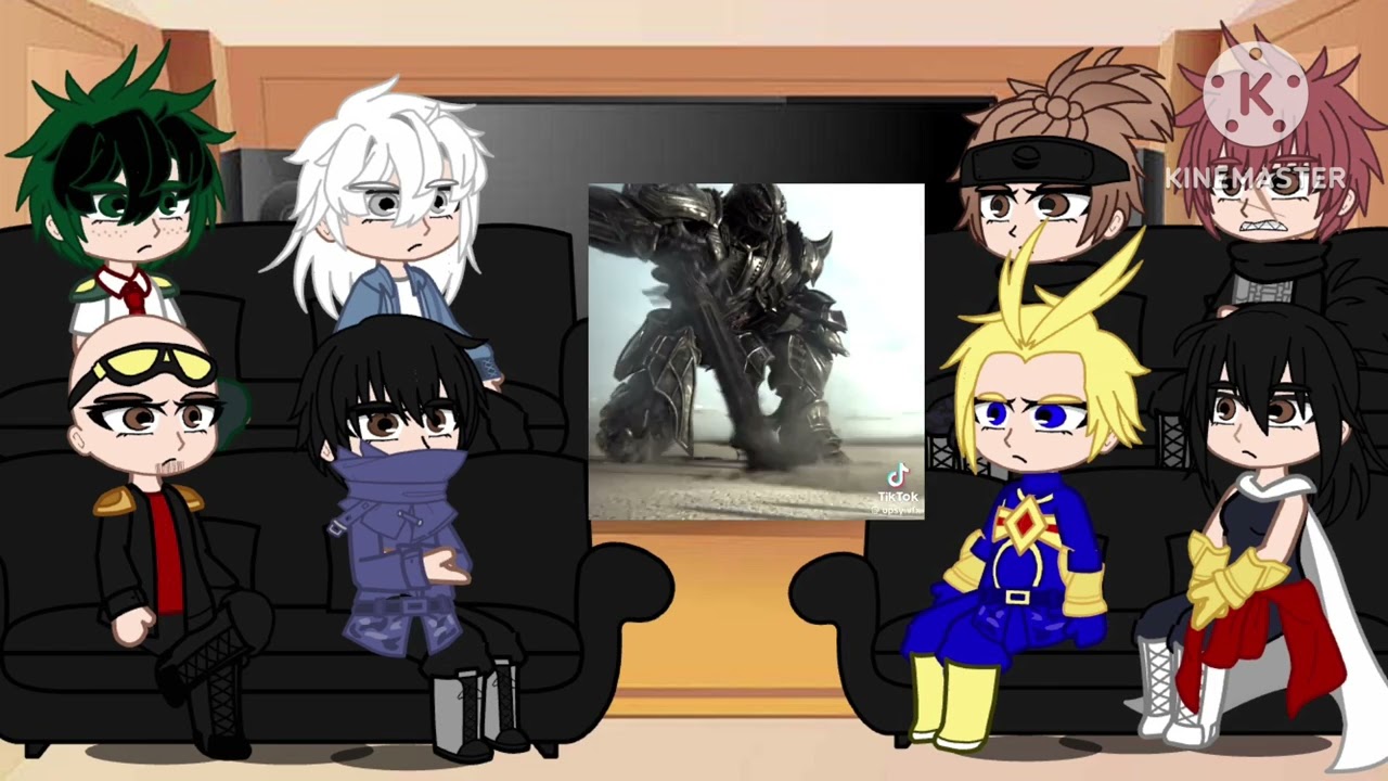 Ofa users react to transformers villains / very short