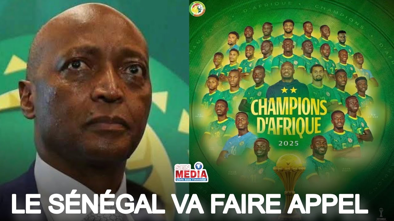 Le Sénégal ne peut jamais perdre ce match, Voici ce que dit les articles cités...