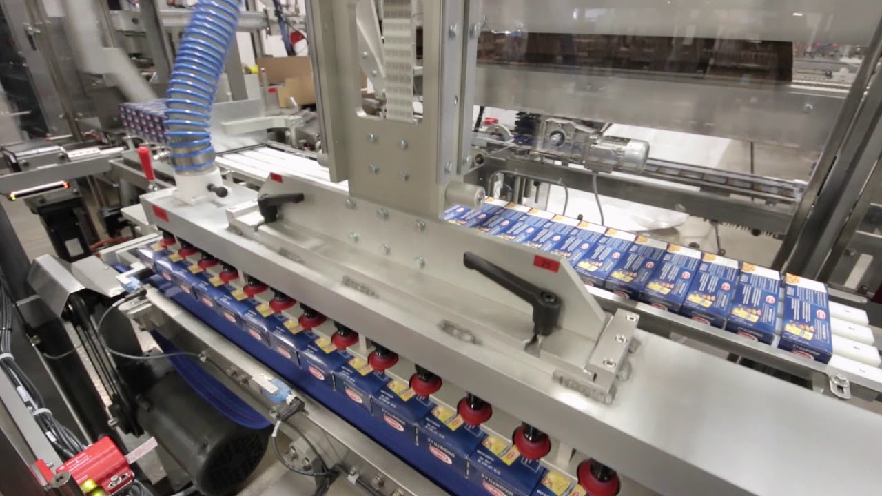 Wrap Around Case Packer for Long Goods Pasta | PMI KYOTO Packaging Systems