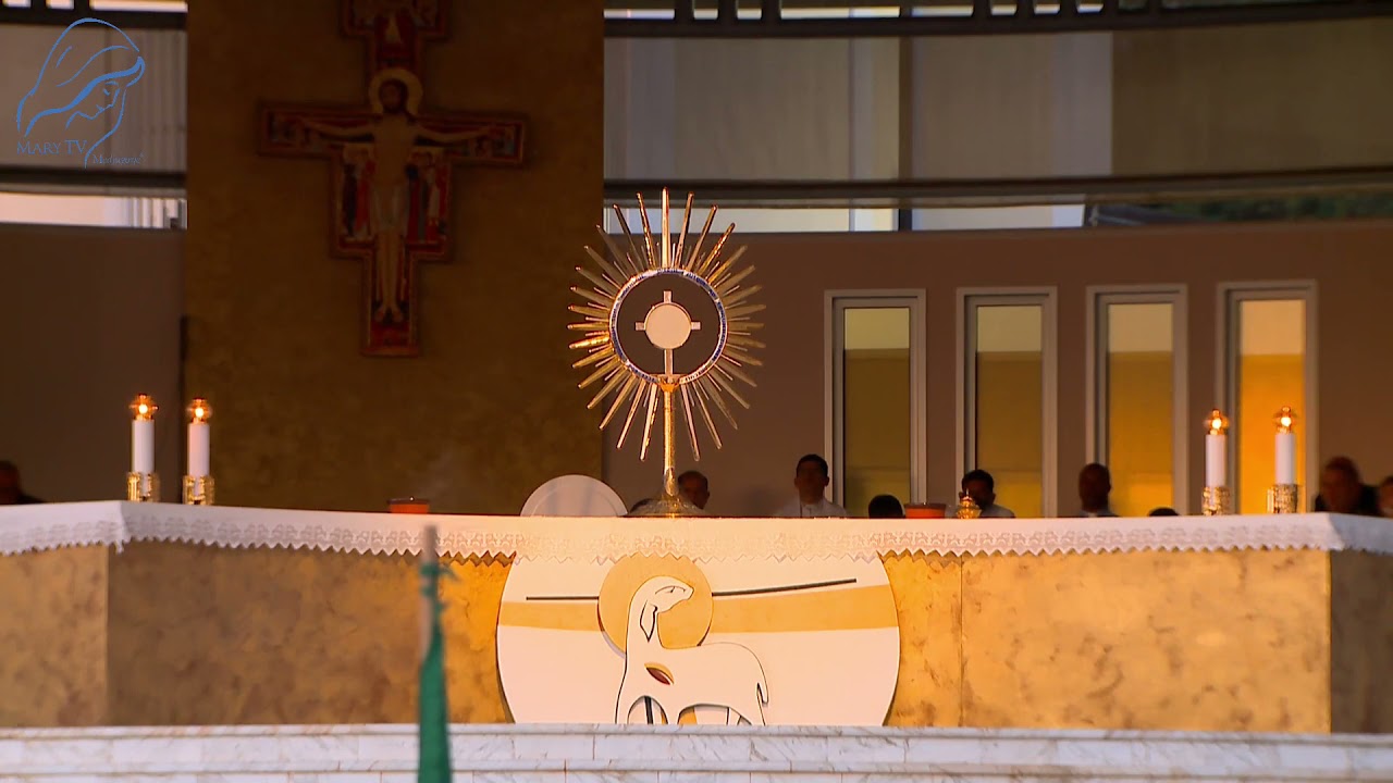 Eucharistic Adoration in Medjugorje – 9/23/2021 #Medjugorje