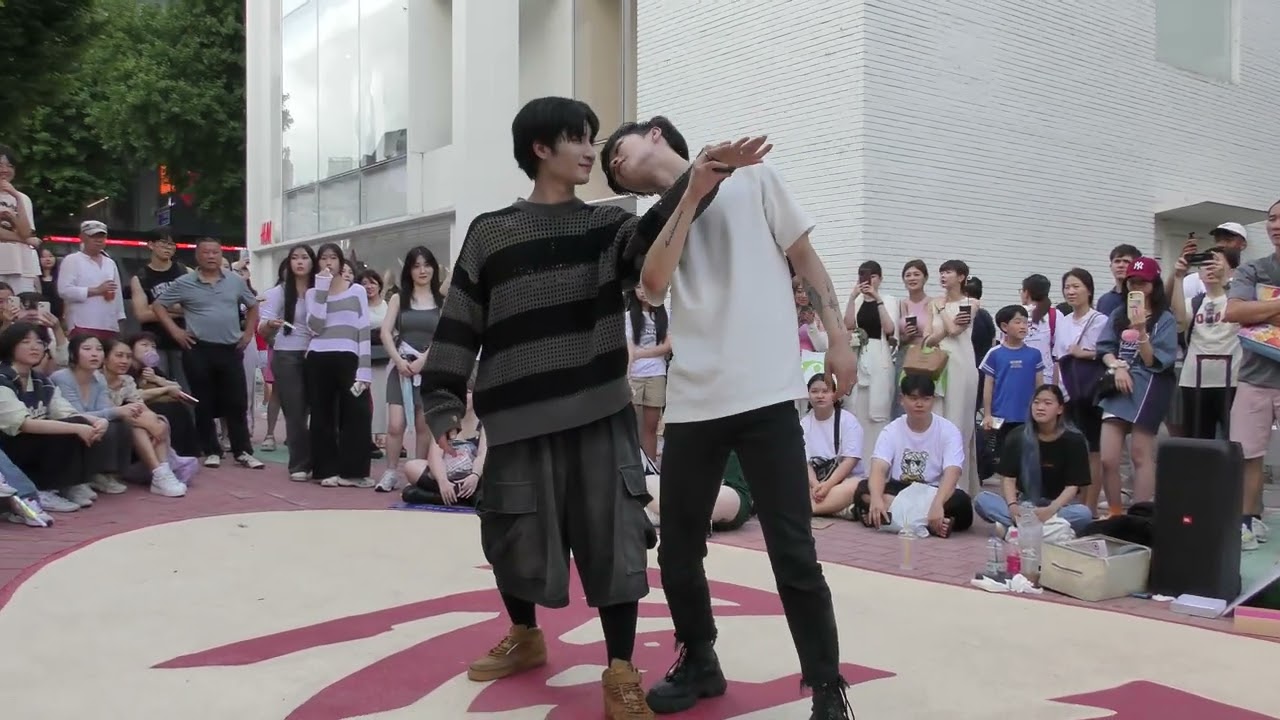 240728 kpop cover dance team ONE OF - Trouble Maker (Trouble Maker) Hongdae busking