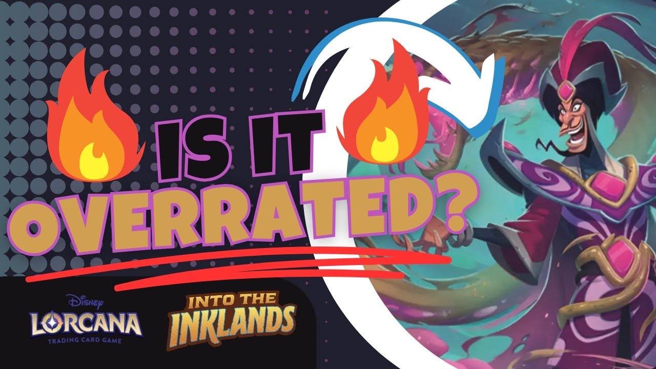 Is the new Jafar OVERRATED?? Lorcana Into the Inklands Gameplay