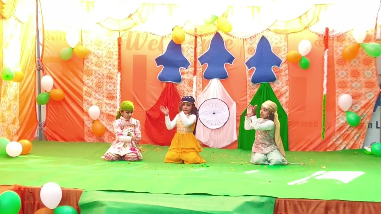 Bumbro Song Dance, Republic Day @ShriRadhaBalvatika #balvatika #school #republicday #preschool