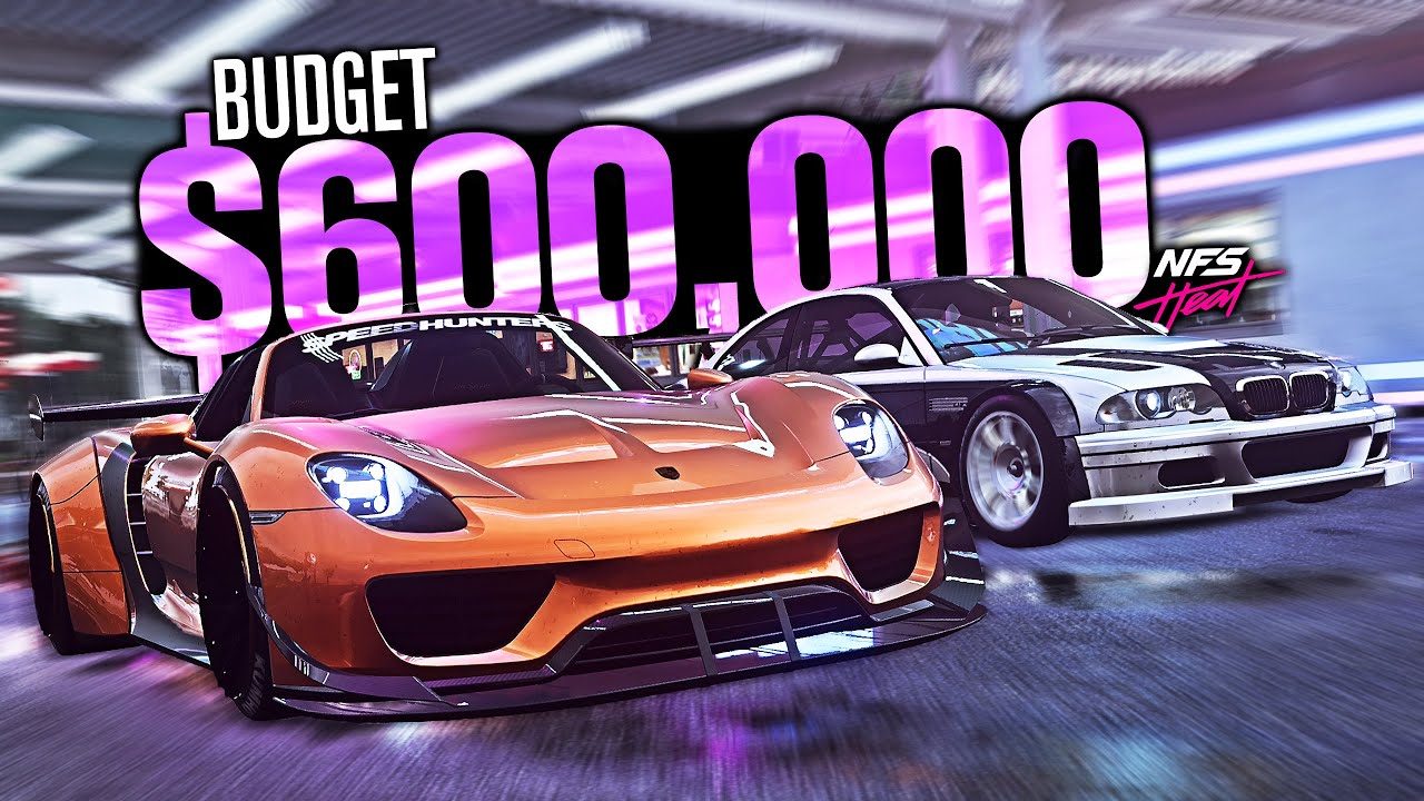 Need for Speed HEAT - $600,000 Budget Build! (Porsche 918 & BMW M3 GTR )