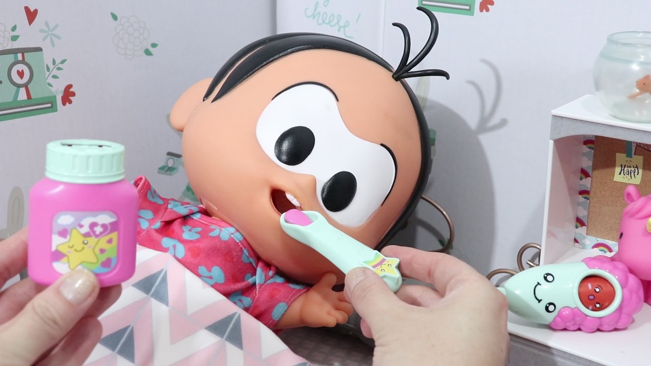 MÔNICA  FICOU DOENTE E NÃO FOI PRA ESCOLA