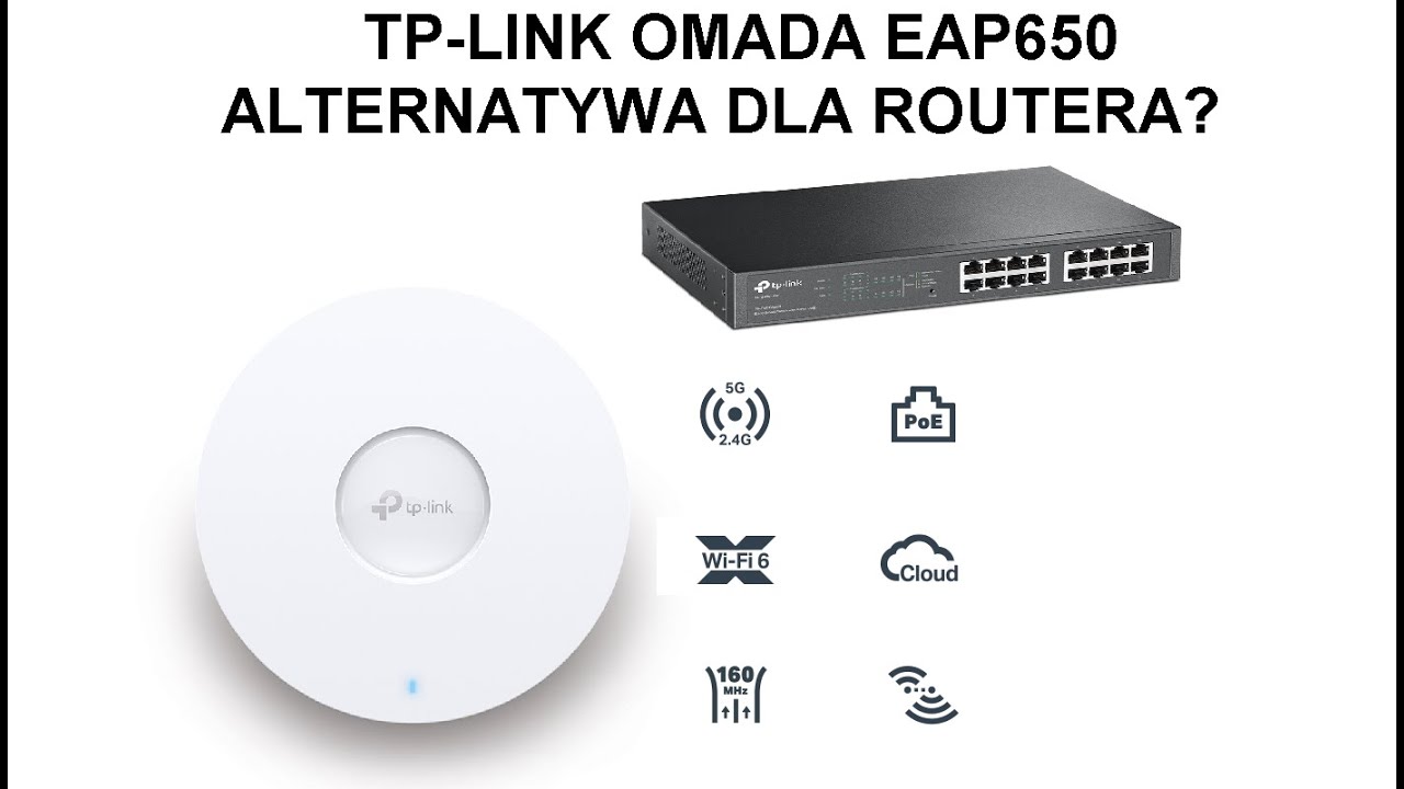TP-LINK OMADA - EAP650 - Znakomity zestaw WIFI - taki POWER sygnał - aż kwiatek USECHŁ