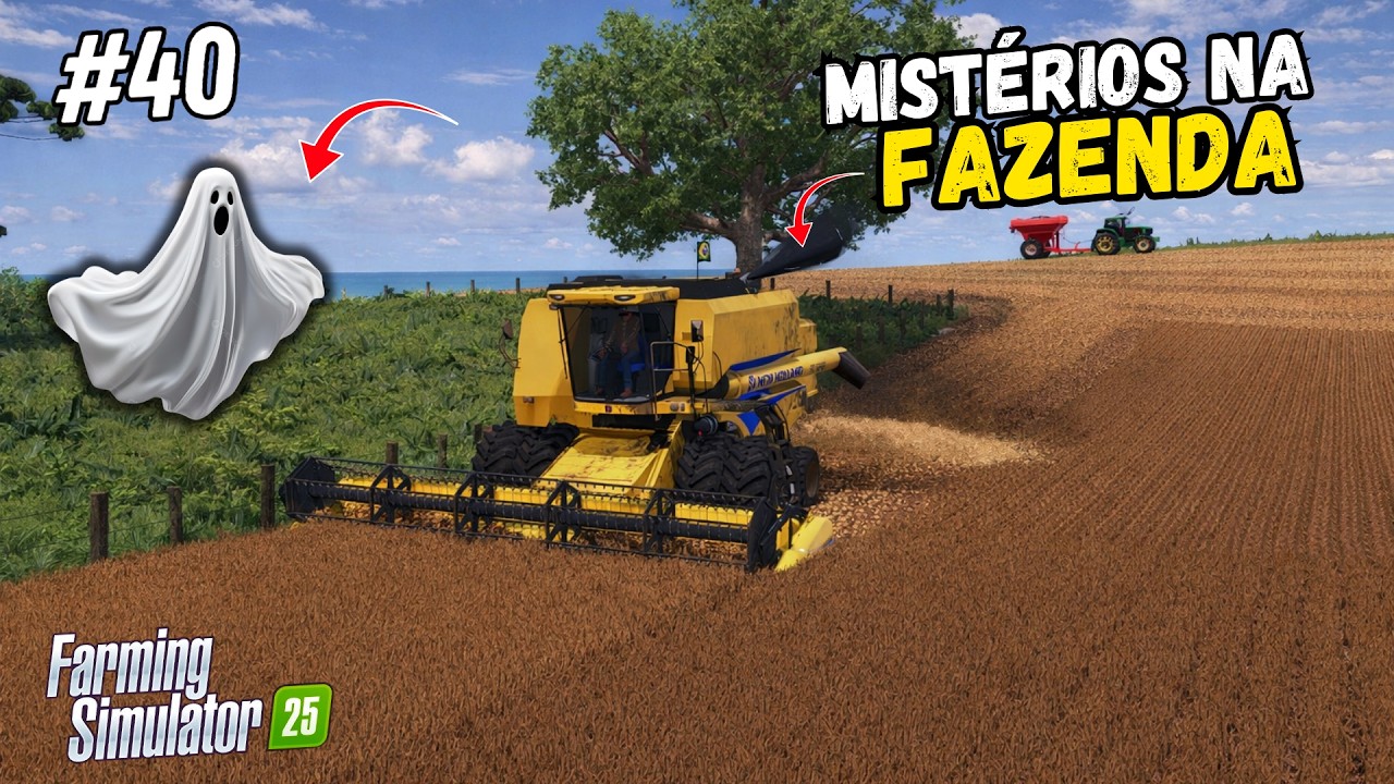 ALGO ESTRANHO TÁ ACONTECENDO NA FAZENDA PITANGUEIRA - FARMING SIMULATOR 25 - EP 40