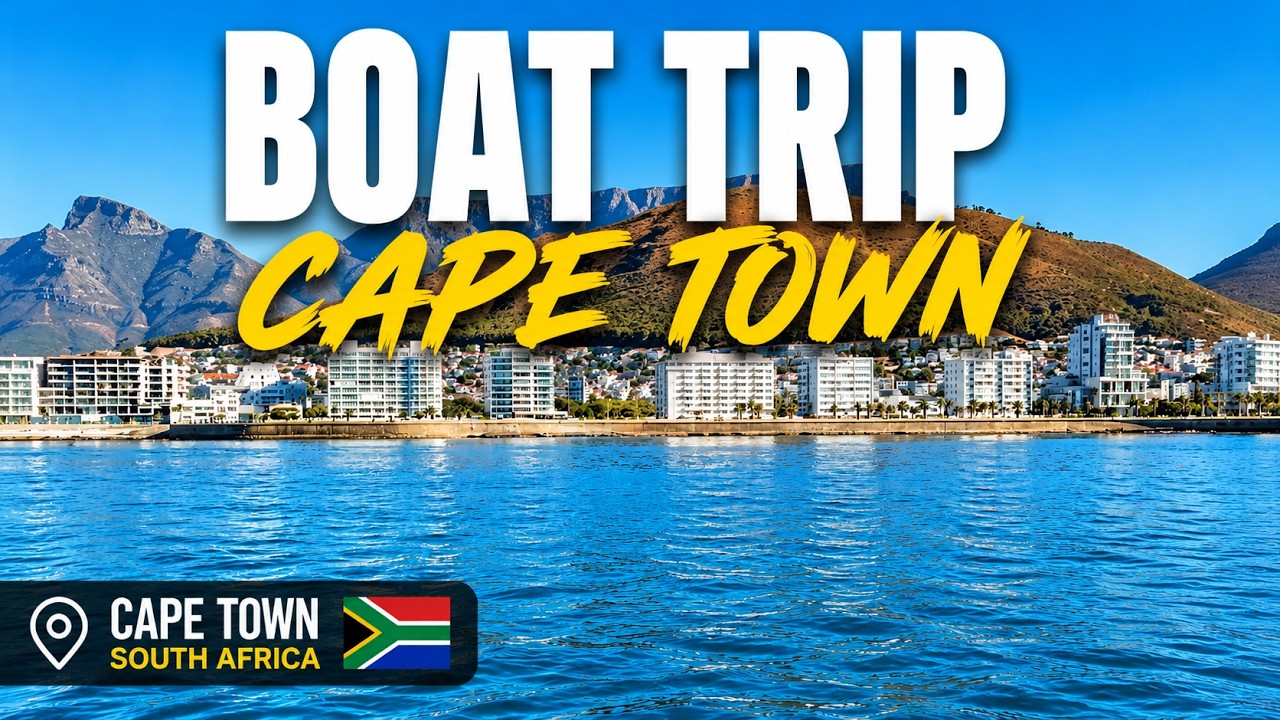 Boat Trip in Cape Town. Natural Sound, Real-Time Experience. 