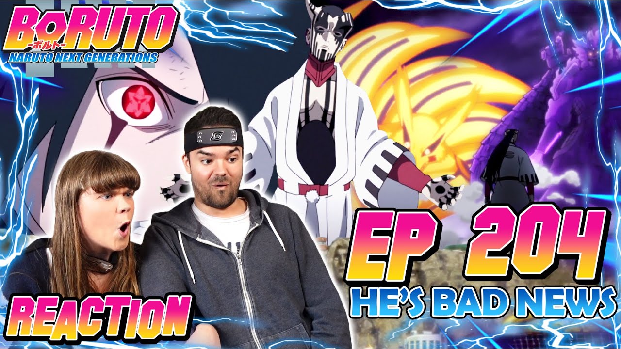 Naruto & Sasuke vs Jigen! - Boruto Episode 204 Reaction