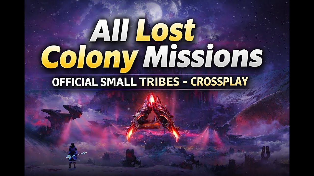 Ark Lost Colony - All Missions - Small Tribes Crossplay