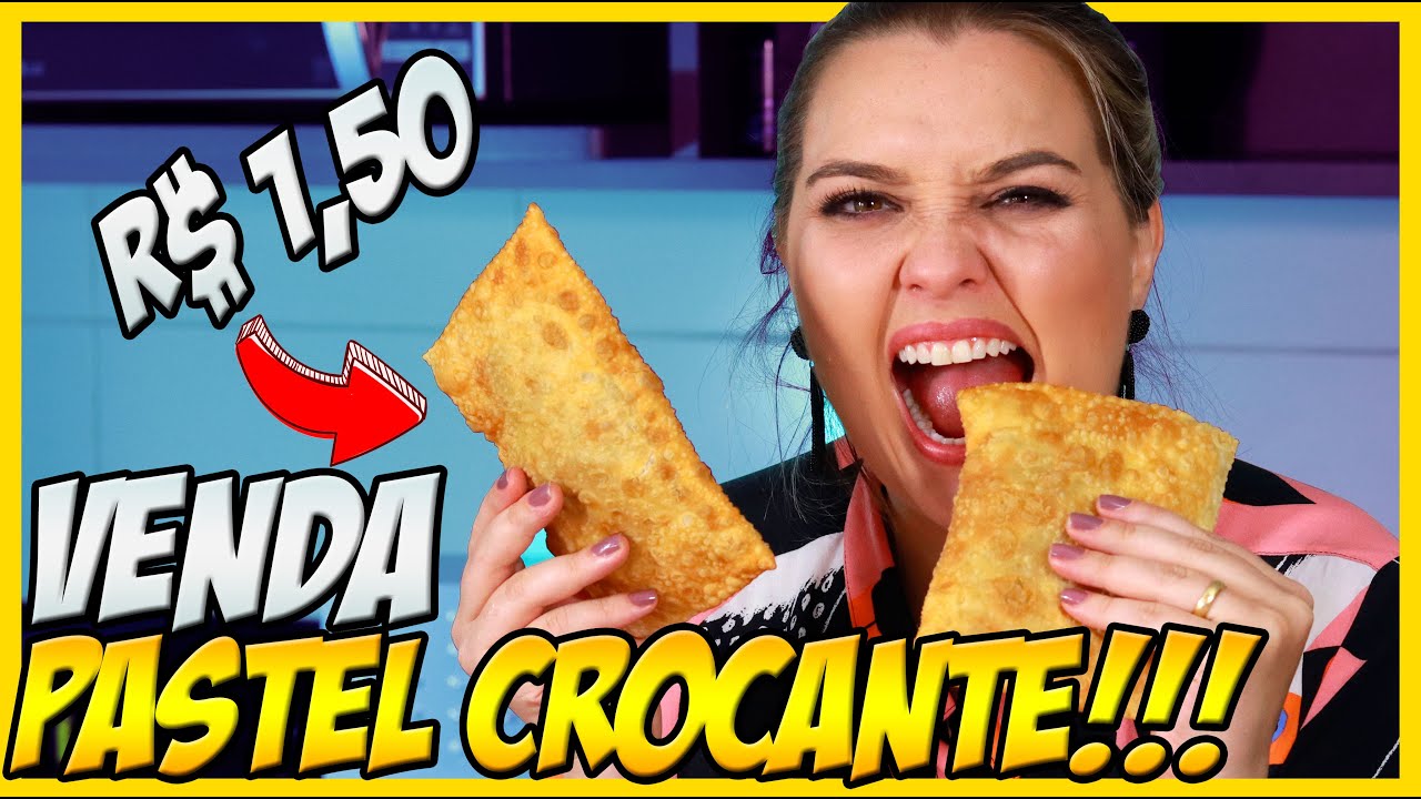 VENDA PASTEL COM MASSA CASEIRA DE CACHAÇA - MENOS DE R$ 1,50