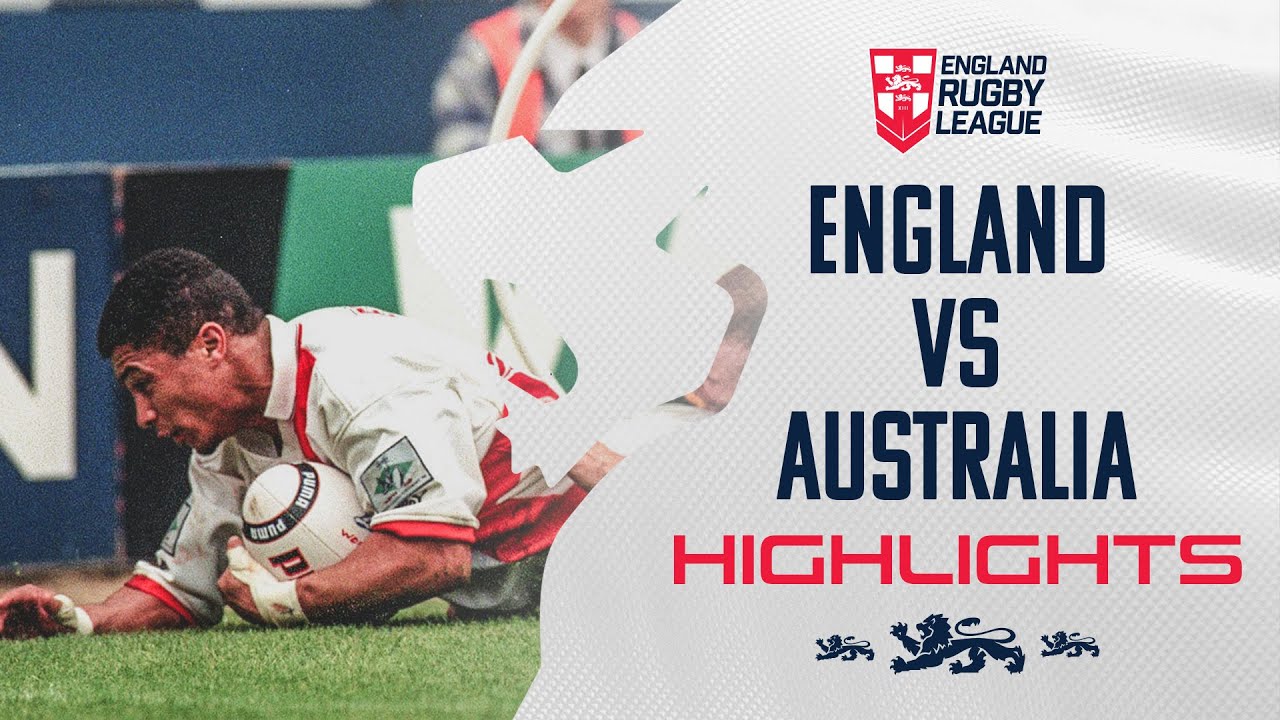 England v Australia | 1995 Rugby League World Cup Group Stages | Extended Highlights