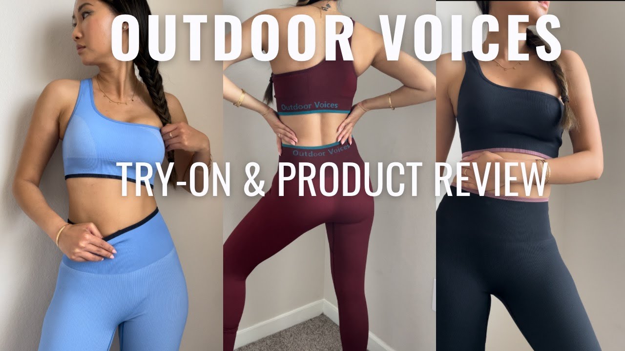 Outdoor Voices Review NEW Seamless Set and Cargo Pants | Discount Code