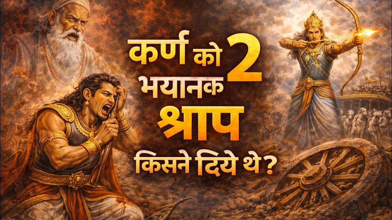कर्ण को मिले दो भयानक श्राप | Parshuram & Brahmin Curse Story | Mahabharat Secrets