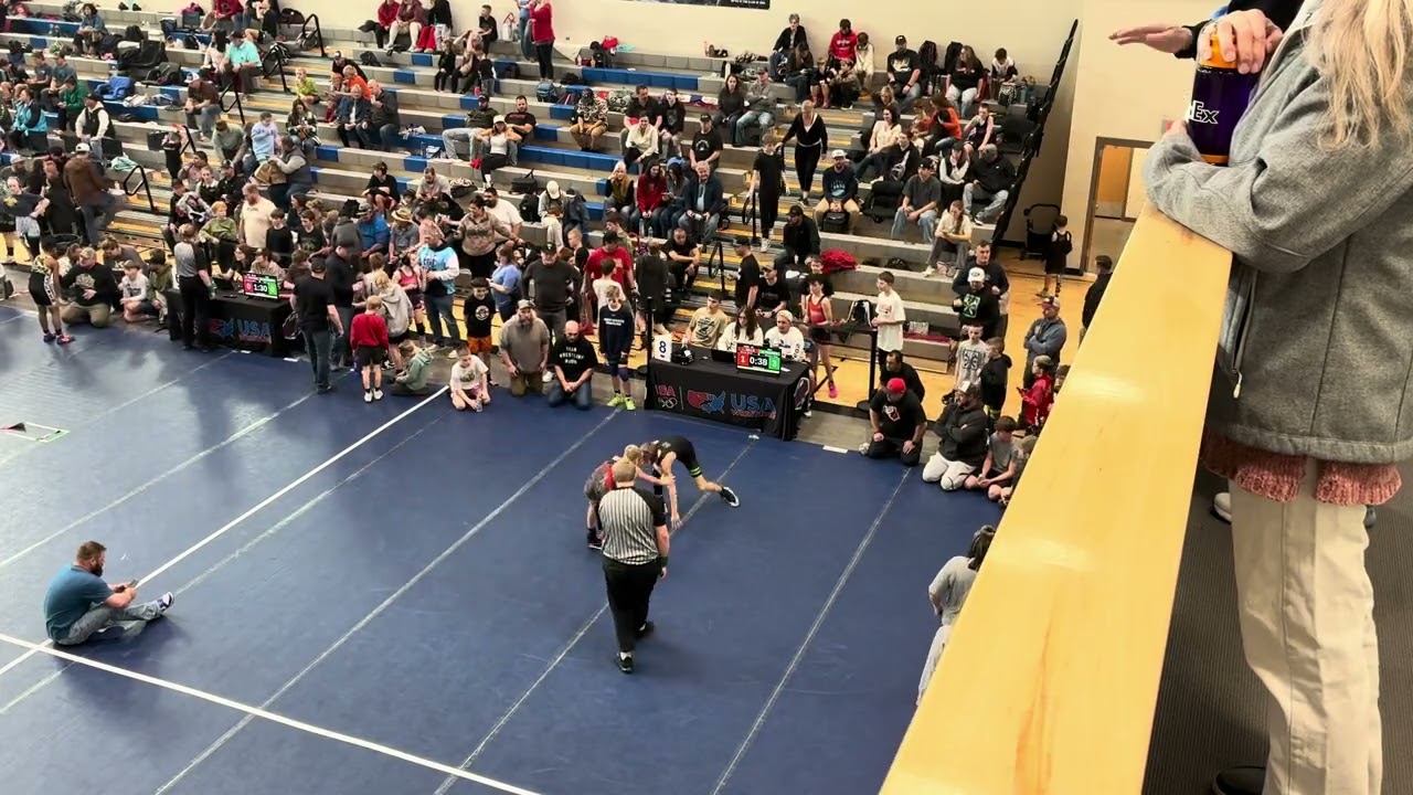 Snake River Rumble 01/31/26 Owen’s first match. 