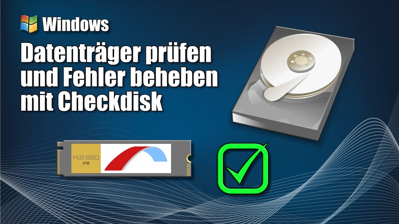 Mit dem Windows-Tool Check Disk Probleme finden und reparieren