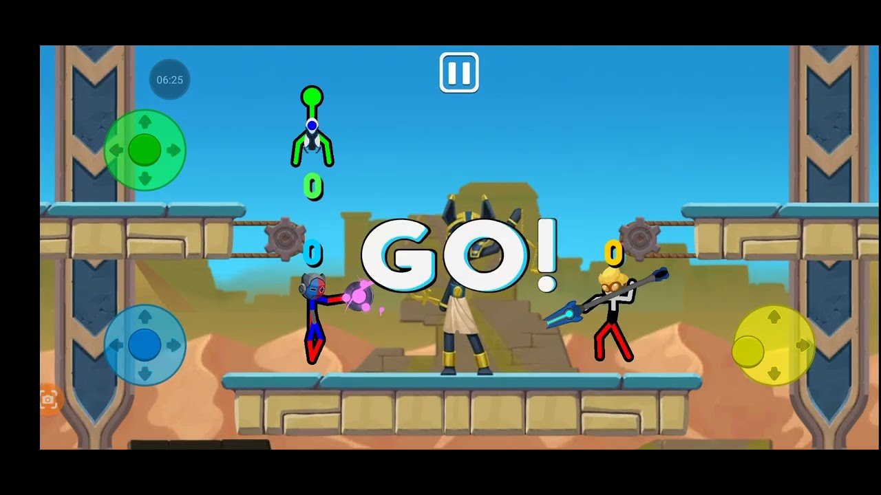 Ми граємо зі другом в гру (зі окулярами це я робот це друг салатовий однокласник