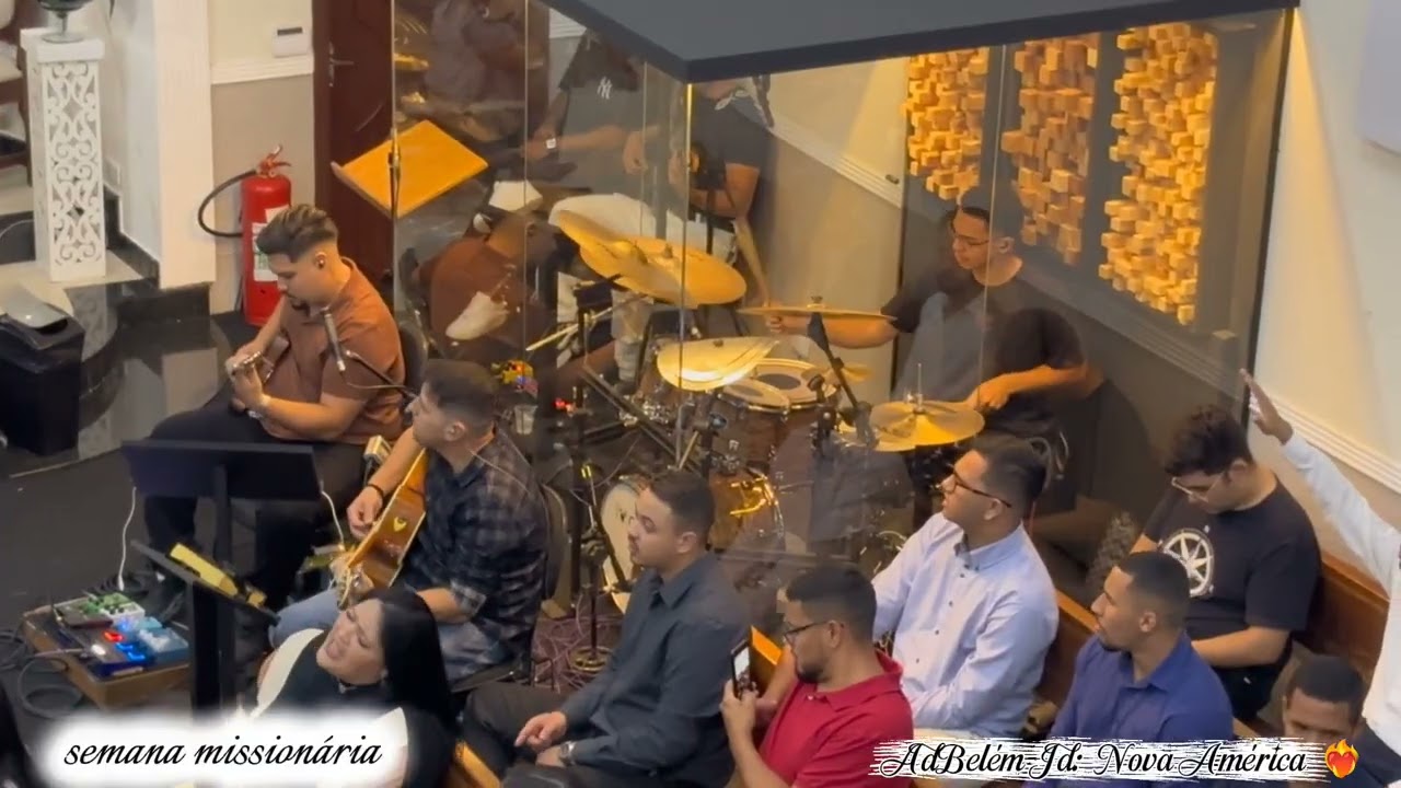 AdBelém Jardim Nova América ❤️‍🔥 Semana missionária ( Ministração louvor “Samuel Oliveira” Medley 🎶)