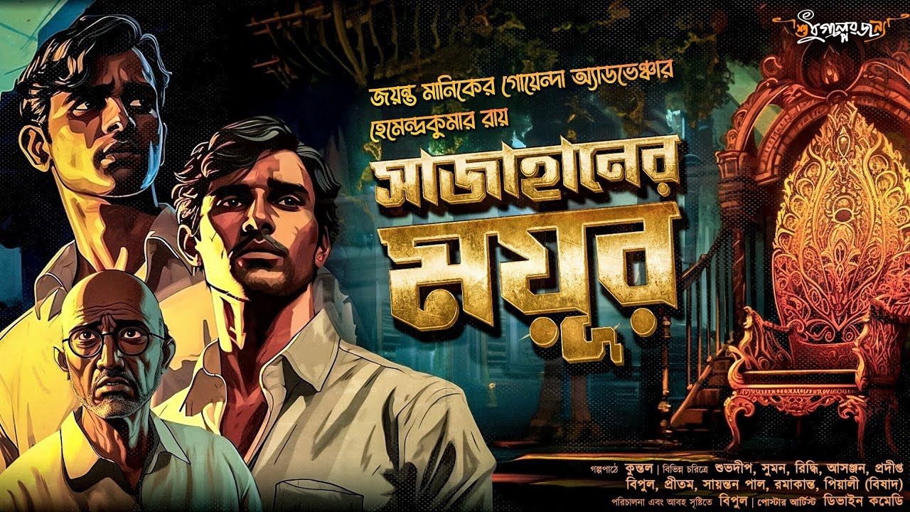 সাজাহানের ময়ূর | Jayanta Manik er Goyenda golpo | গুপ্তধনের গল্প | Adventure | @Sudhugolperjonno