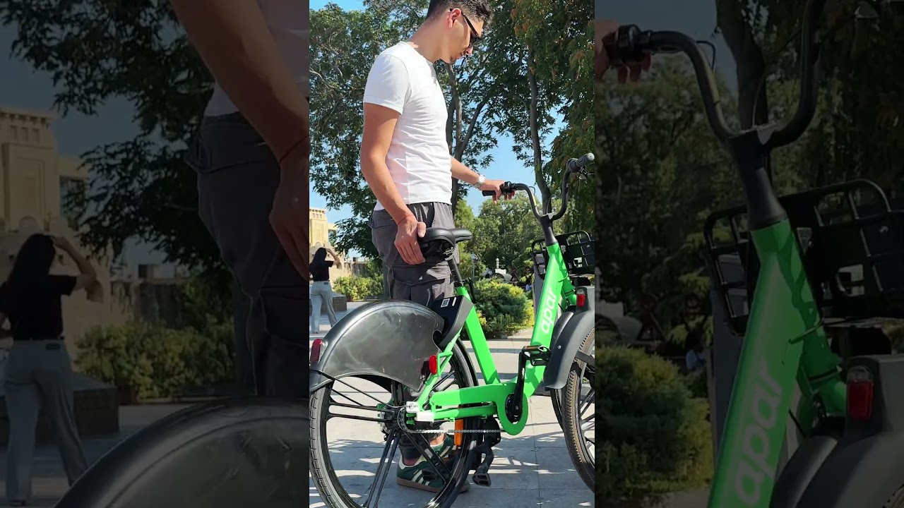 Şəhərimizi Apar-la kəşf etməyin vaxtıdır 👀🚴&zwj;♂️ #apar #ebike #urban #cycling