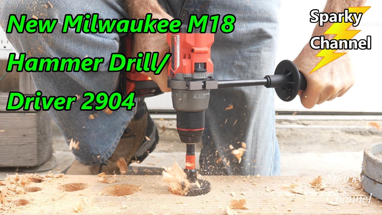 New Milwaukee M18 Hammer Drill/Driver 2904