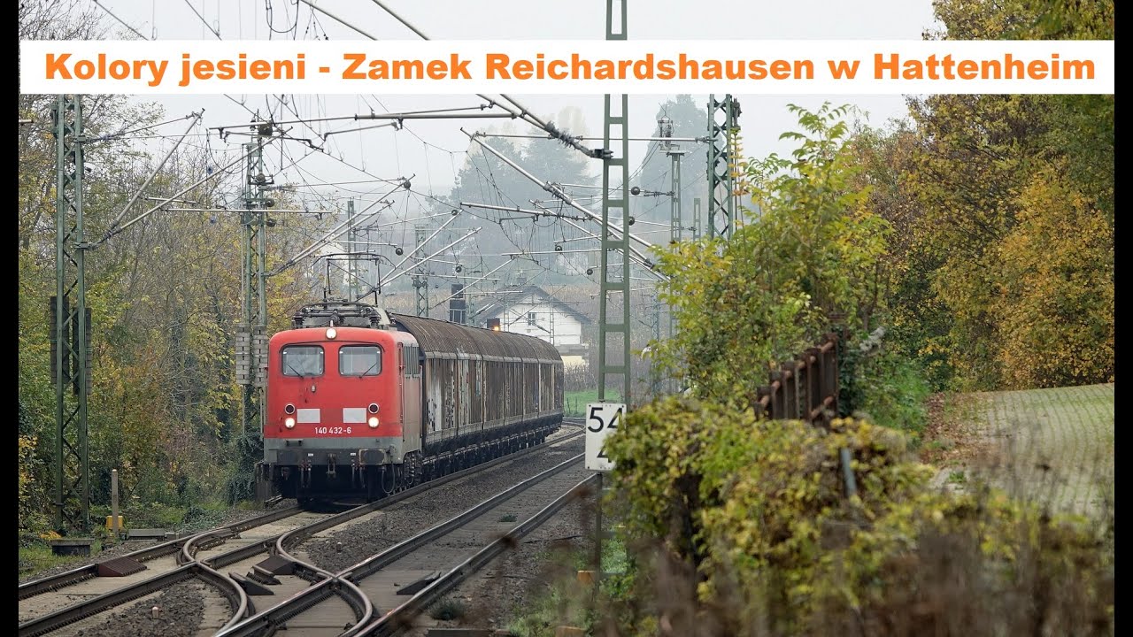 Przy torach: Kolory jesieni - Zamek Reichardshausen w Hattenheim