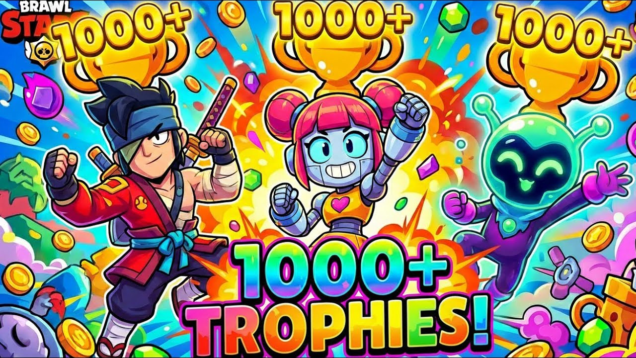 FINALLY 1000+ TROPHIES 🥳🥳 