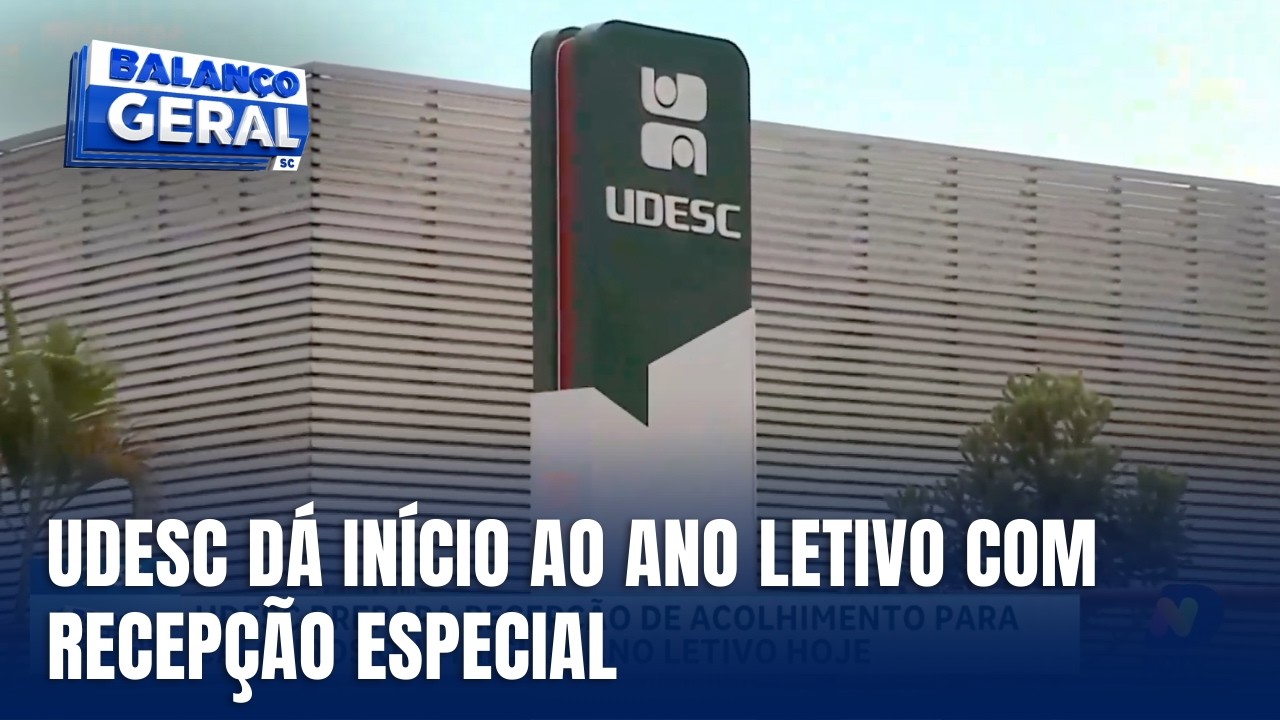 Udesc inicia semestre 2026 com acolhimento aos calouros
