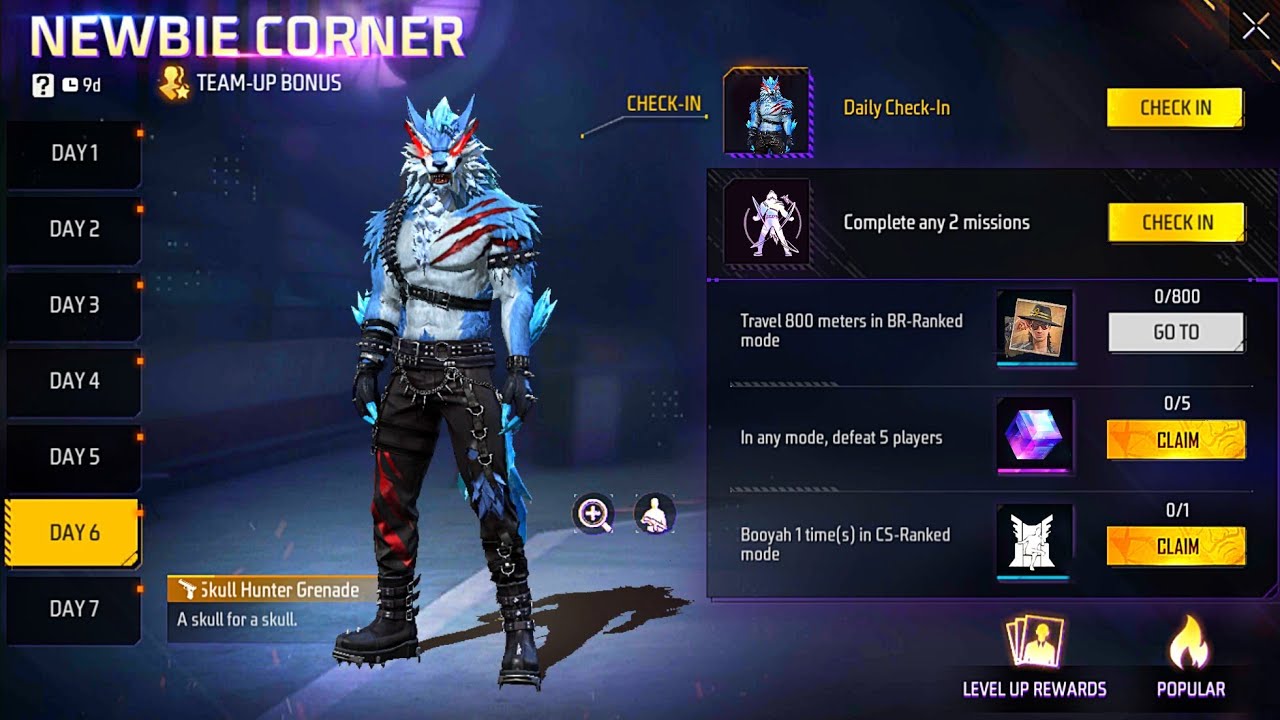 CLAIM REWARDS 🎁 RARE BUNDLES ❤️ FREE EMOTE ✔️ GUN SKIN 🔥 FREE FIRE