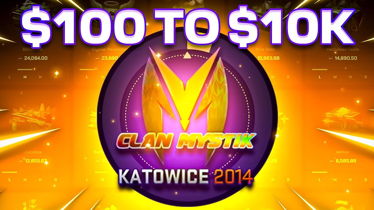 WE HIT A $10,000 CLAN MYSTIC STICKER ON THE UPGRADER!!!! (CSGOBIG)