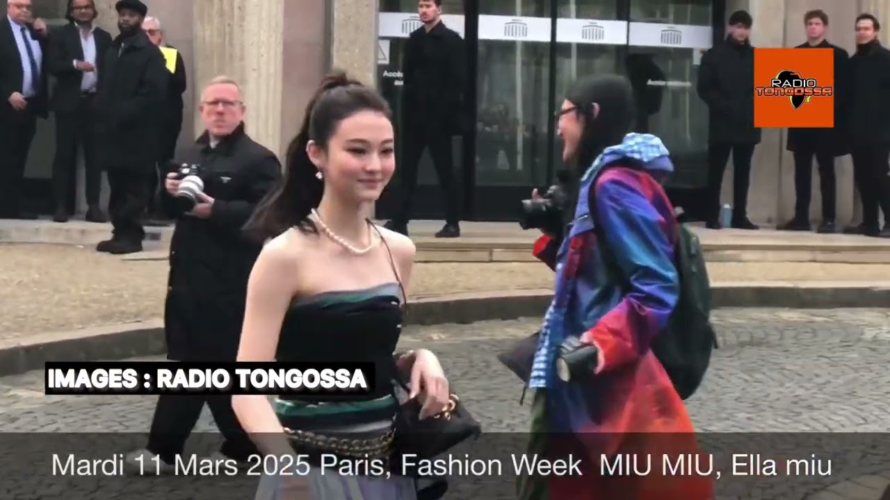 Mardi 11 Mars 2025 Paris Fashion Week  MIU MIU, Ella miu