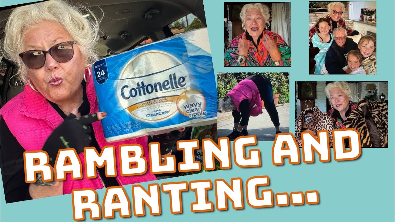 Buckets of Topics Today: Potty Humor and Constipation / Fashion, Family and Exercise / Over 60