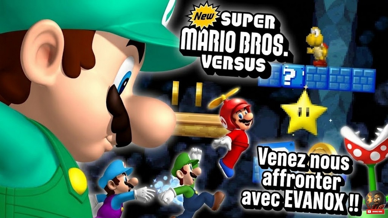 🇫🇷【NSMB vs ONLINE 🔴】VENEZ NOUS AFFRONTER avec @Evanoxx  !!