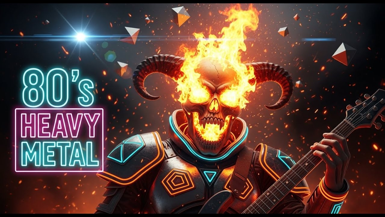 🔥 HEAVY METAL 80 • Thunder Riffs • 1 Hour