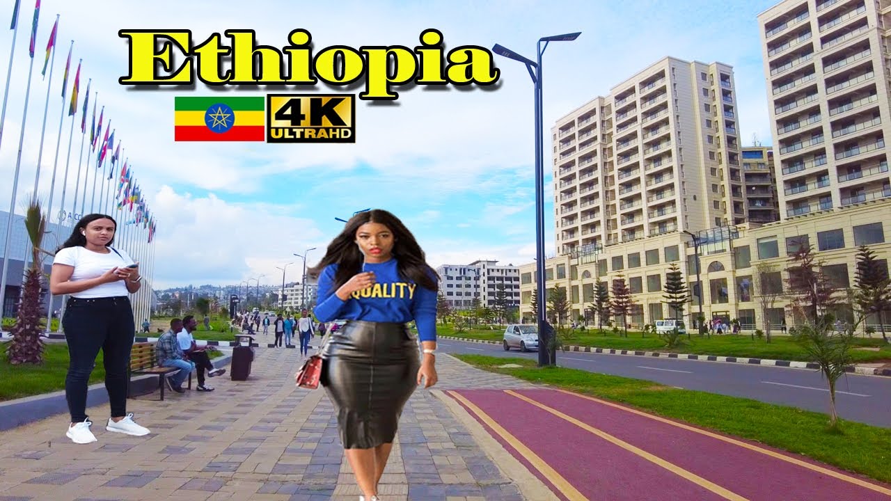በተለየ ውበት የተሰራው መንገድ |Addis Ababa Walking Tour 🇪🇹 CMC 2