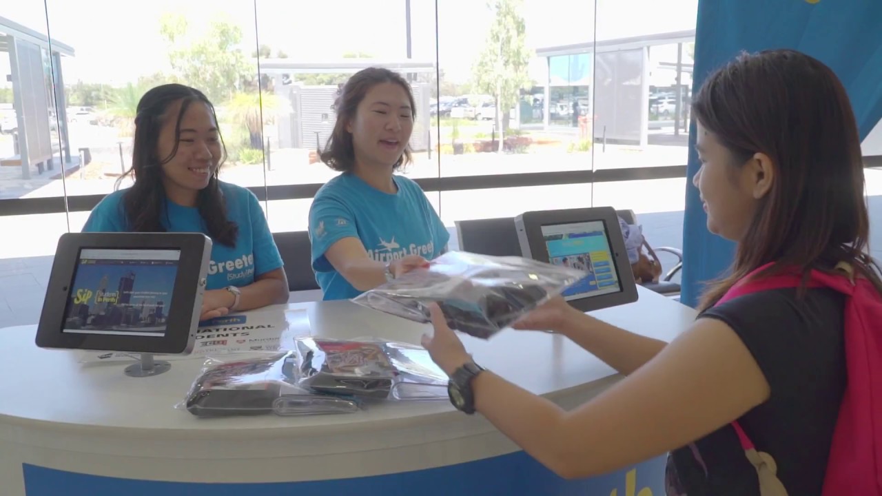 Say Hello at Perth Airport&rsquo;s International Student Welcome Desk!