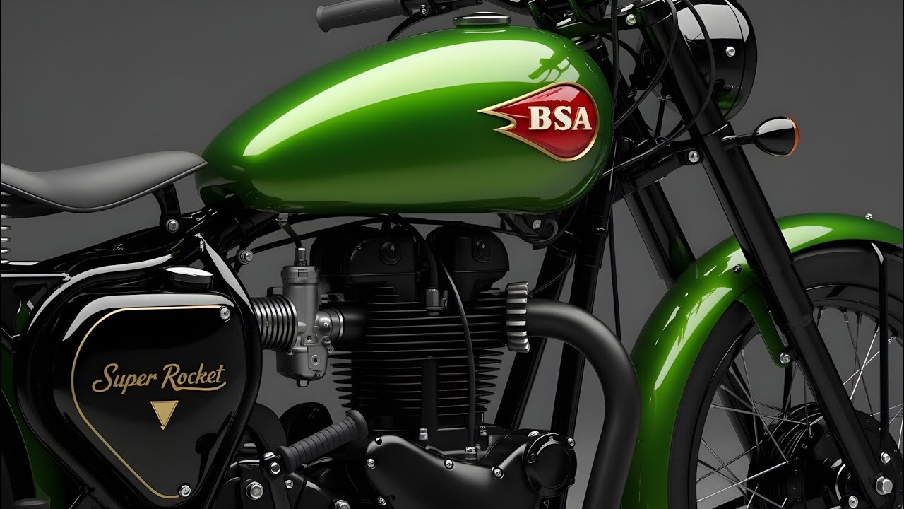 The Original British Powerhouse Returns 😍🔥 | BSA Super Rocket 2026 USA