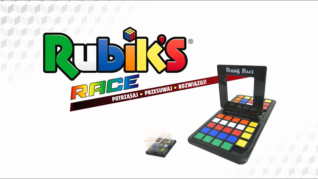 Rubik's Race - Emocjonująca gra zręcznościowa, Jak Grać, Instrukcja, TM Toys