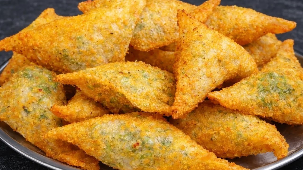 कच्चे चावल और ताजे मटर से कुरकुरा नाश्ता बनाएं कचोरी समोसा भूल जाएं | Easy Breakfast