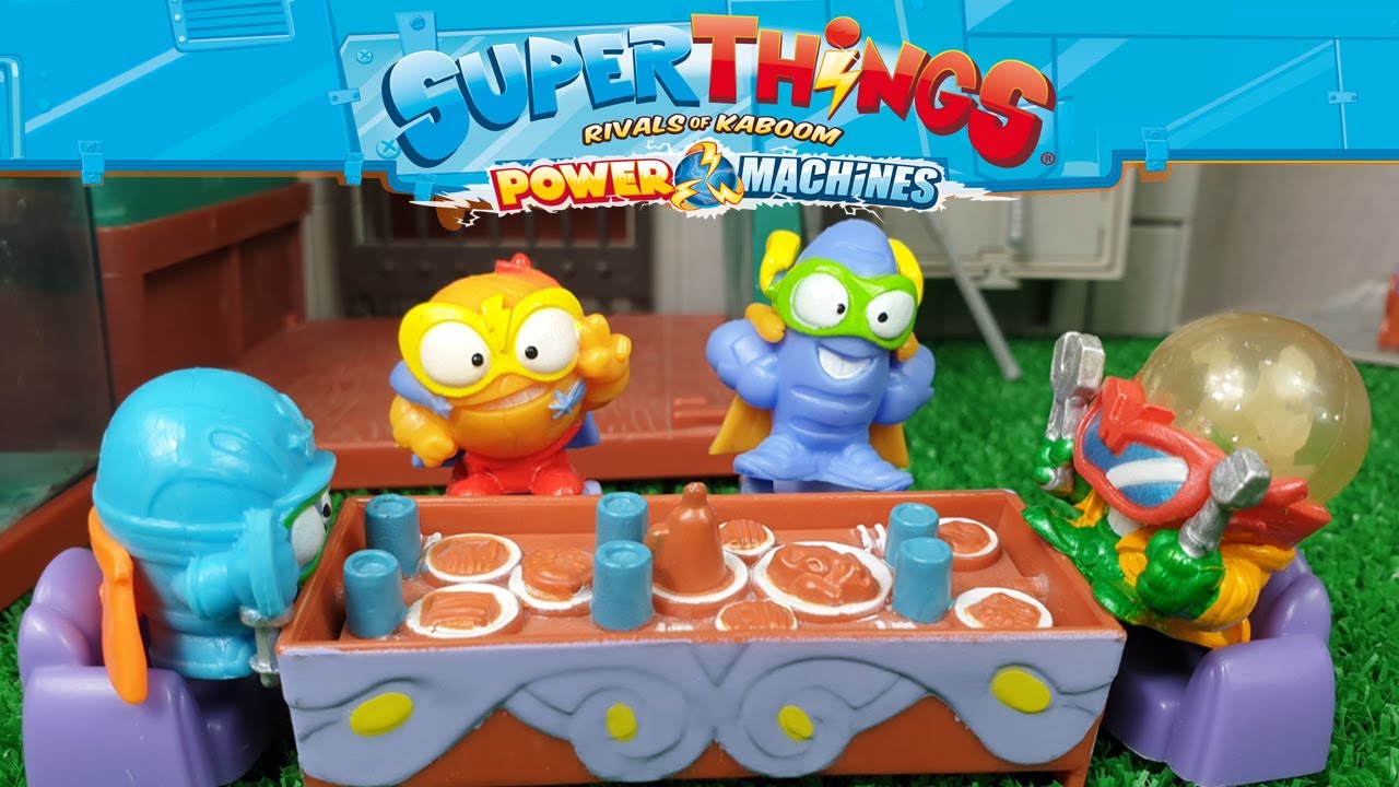 ⚡ EPISODIO 3 SUPERTHINGS ⚡| EL INVENTO DEL DOCTOR VOLT | KABOOM CITY POWER MACHINES