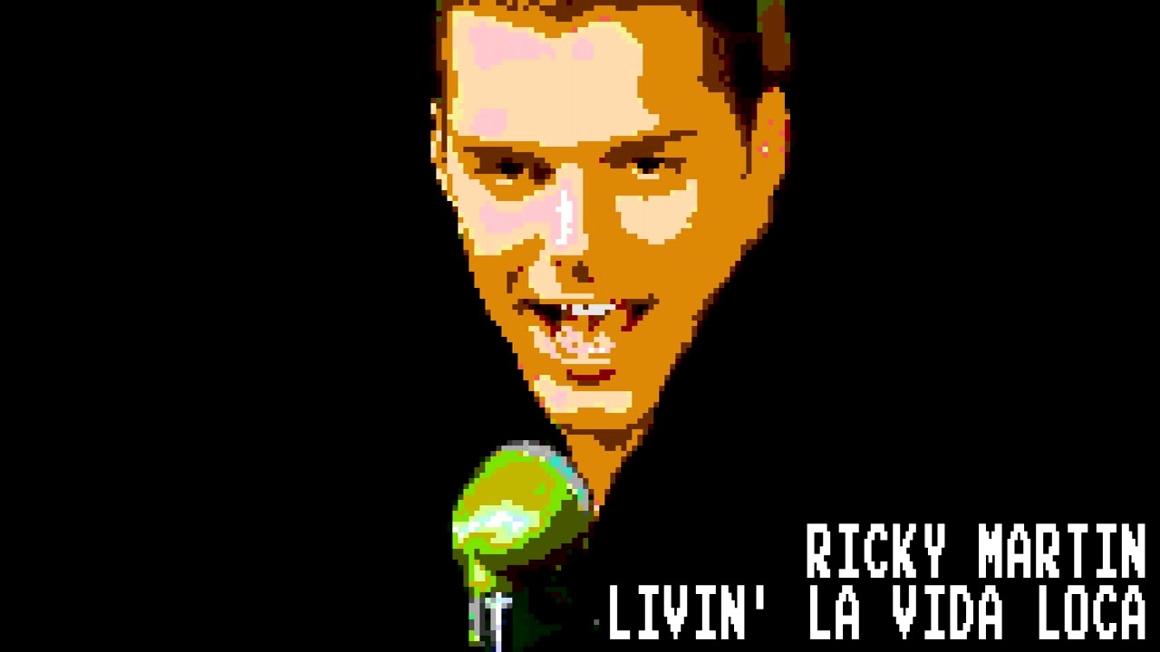 Ricky Martin - Living La Vida Loca (8 Bit Raxlen Slice Chiptune Remix)
