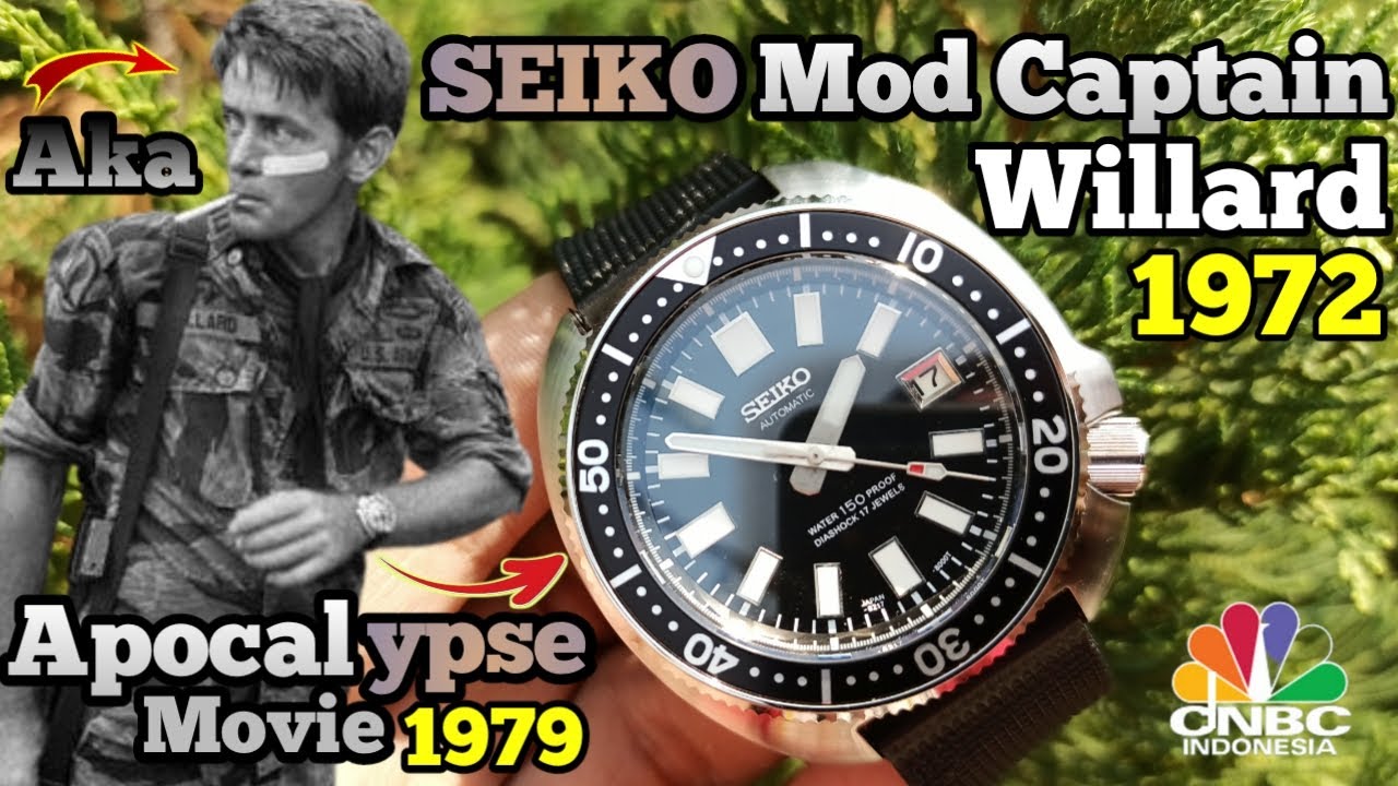 Seiko Capt. Willard 1972 || Sheen in apocalypse Now 1979 (Final cut) || Modding 6106 || #seiko