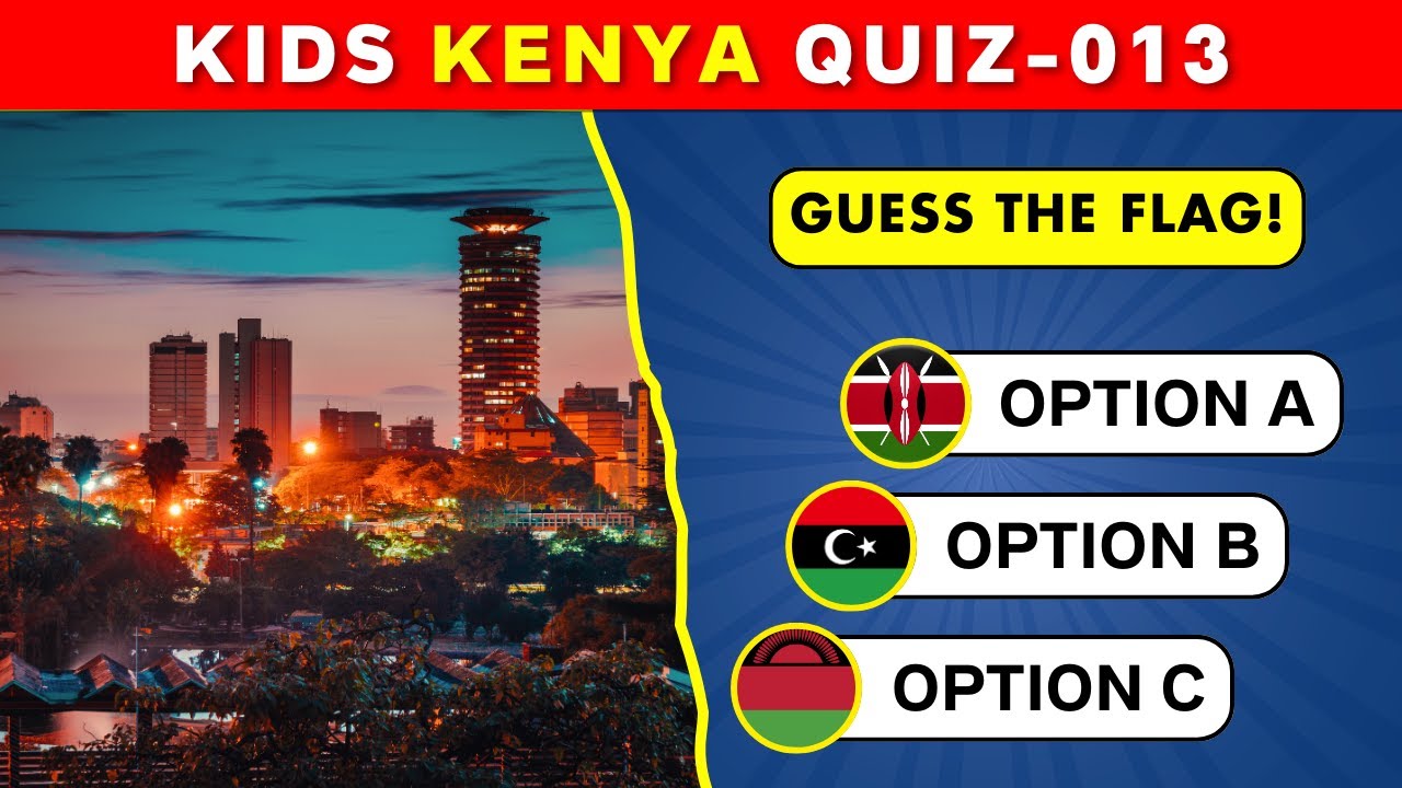 Kenya Quiz for Kids | Learning Geography for kids | Kids Countries