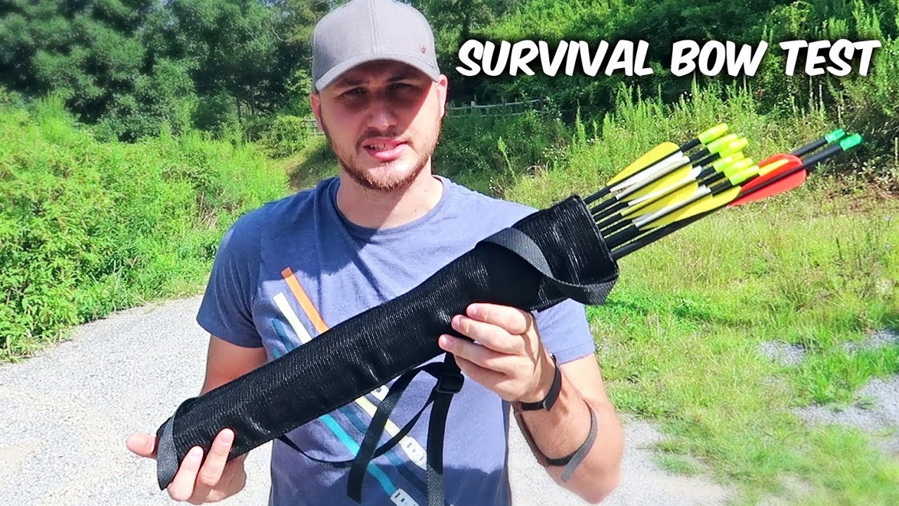 Compact Take-Down Survival Bow Test