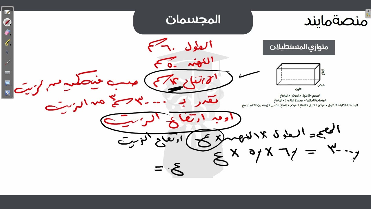 المجسمات