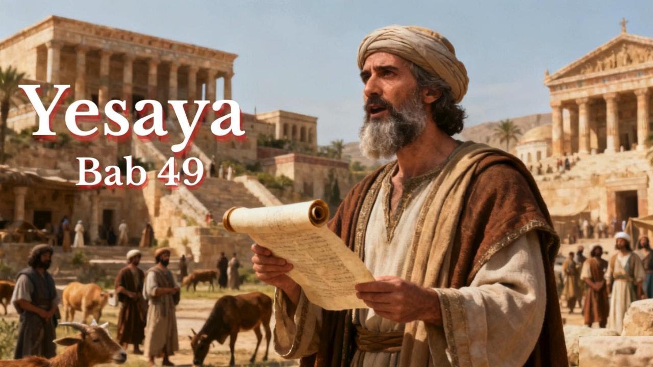 Perjanjian Lama Kitab Yesaya Bab 49. Hamba TUHAN sebagai terang ditengah-tengah segala bangsa