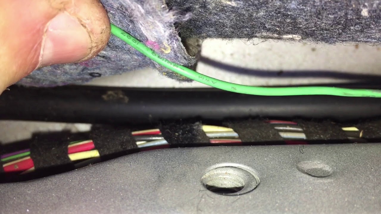 Instalación cableado de potencia para audio en VW bora