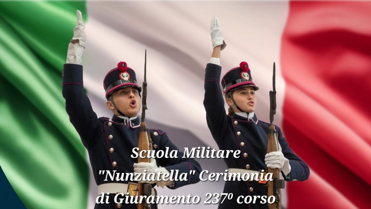 Cerimonia di Giuramento degli allievi del 237° corso della Scuola Militare “Nunziatella”