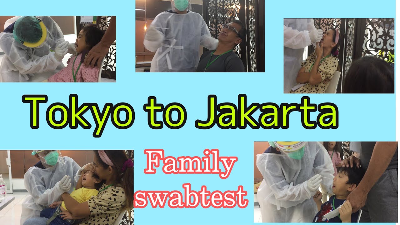Travelling from Tokyo to Jakarta (swabtest) August 24,2020