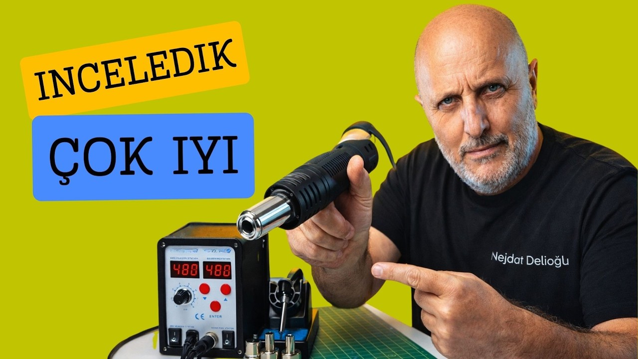 ÇİN DEN GELEN HARİKA ÜFLEMELİ HAVYA | KS - 8586 Sıcak Hava İstasyonu